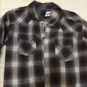 PATAGONIA LARGE ORGANIC COTTON FLANNEL